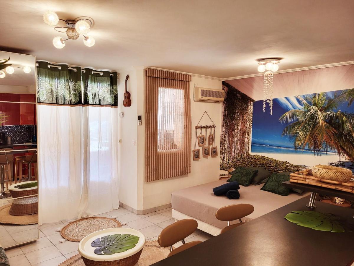 Le Studio Tahiti 4 Pers 600M De La Plage La Faviere Bormes-les-Mimosas Dış mekan fotoğraf