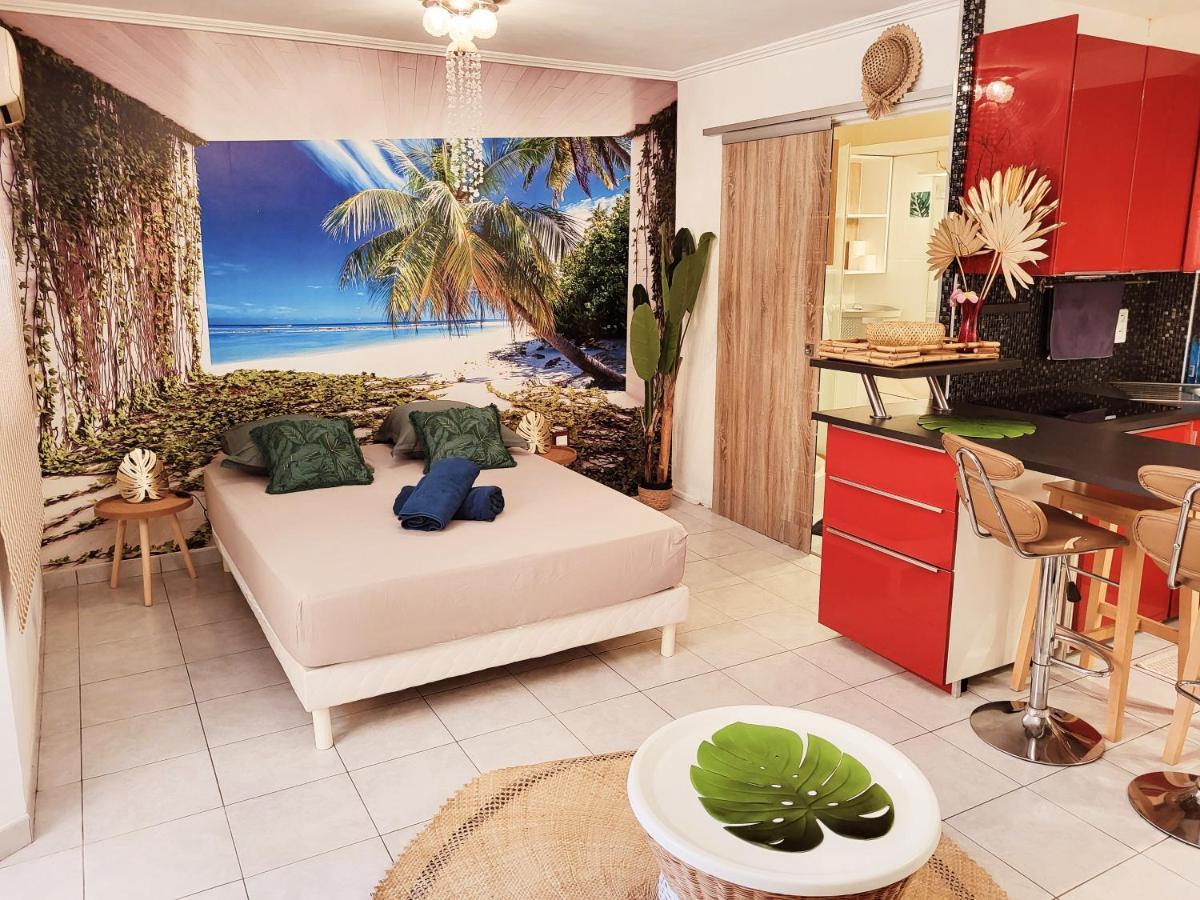 Le Studio Tahiti 4 Pers 600M De La Plage La Faviere Bormes-les-Mimosas Dış mekan fotoğraf