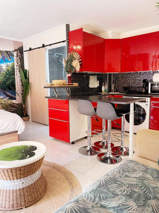 Le Studio Tahiti 4 Pers 600M De La Plage La Faviere Bormes-les-Mimosas Dış mekan fotoğraf