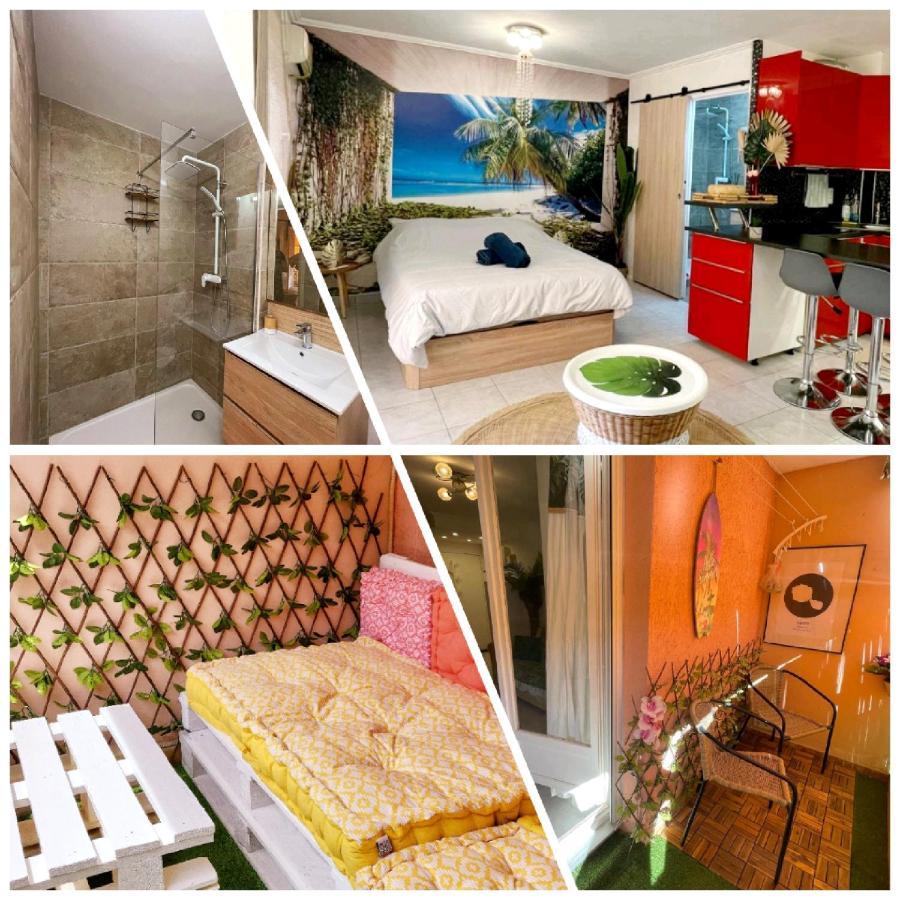 Le Studio Tahiti 4 Pers 600M De La Plage La Faviere Bormes-les-Mimosas Dış mekan fotoğraf